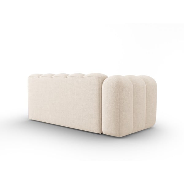 Krémovobiely modul pohovky (ľavý roh) Lupine – Micadoni Home-image-4