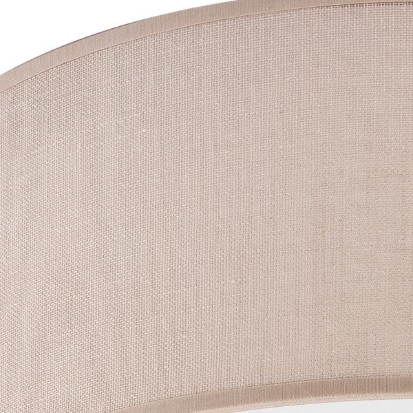 Béžové stropné svietidlo s textilným tienidlom ø 45 cm Vivian – LAMKUR-image-4