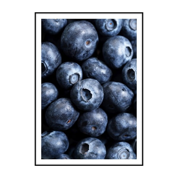 Plagát Imagioo Blueberries, 40 × 30 cm