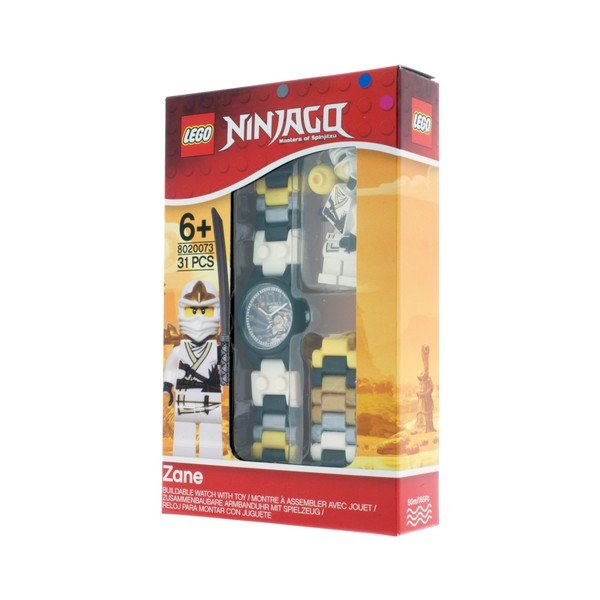 Hodinky s figúrkou LEGO® Ninjago Zane-image-3