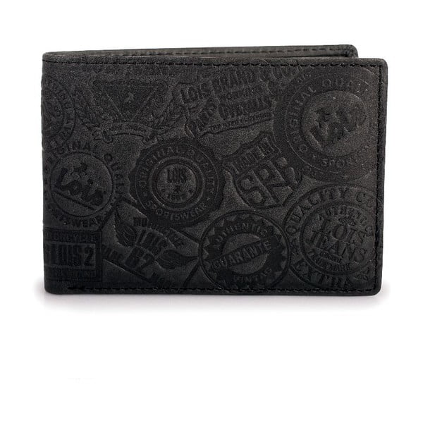 Kožená peňaženka Lois Stamp, 11x8 cm