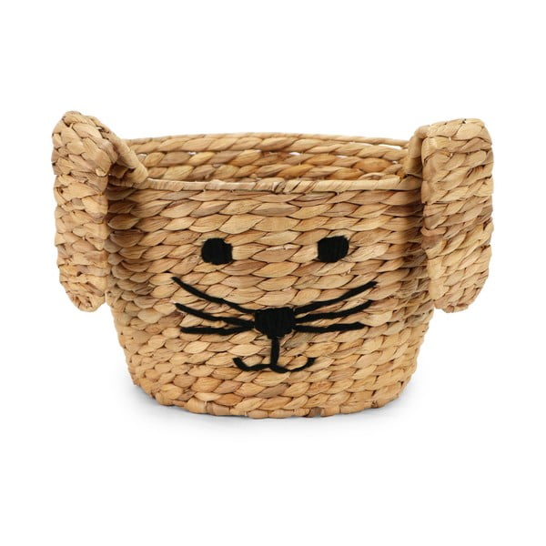 Detský kôš na hračky z vodného hyacintu v prírodnej farbe ø 35x26 cm Rabbit – Compactor