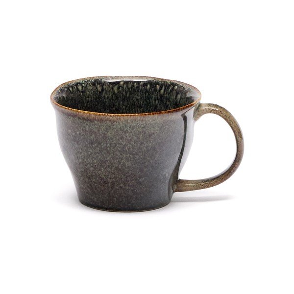 Sivý keramický hrnček Coval – Kave Home