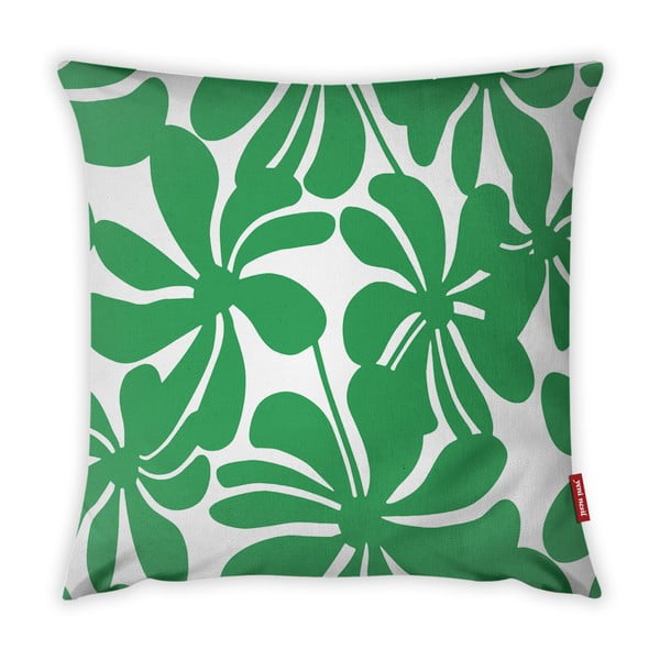Zeleno-biela obliečka na vankúš Vitaus Jungle Paradiso, 43 × 43 cm