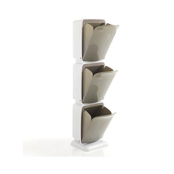 Recyklačný kôš s 3 priehradkami Tomasucci Riky, výška 125 cm-image-1