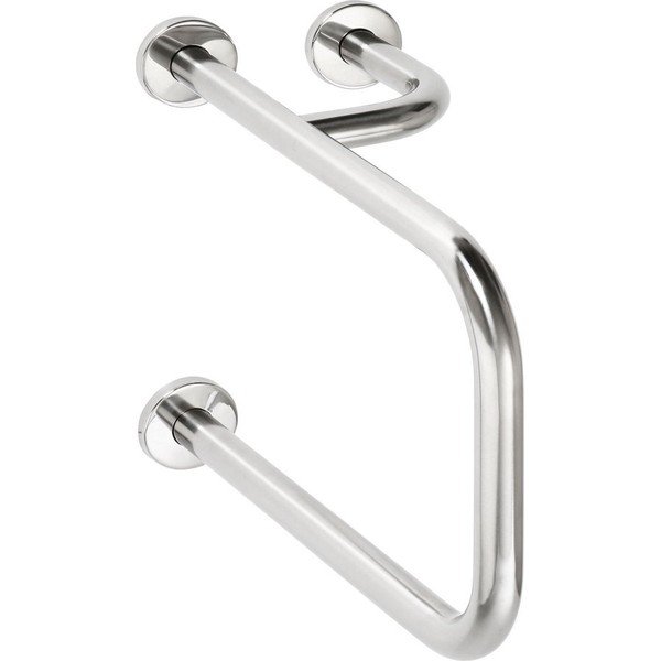 Nástenné madlo do kúpeľne z nehrdzavejúcej ocele 78 cm Handicap Right – Sapho
