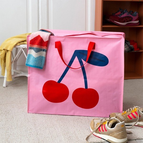 Úložný box na oblečenie z recyklovaného plastu 28x58x48 cm Cherry – Rex London-image-1