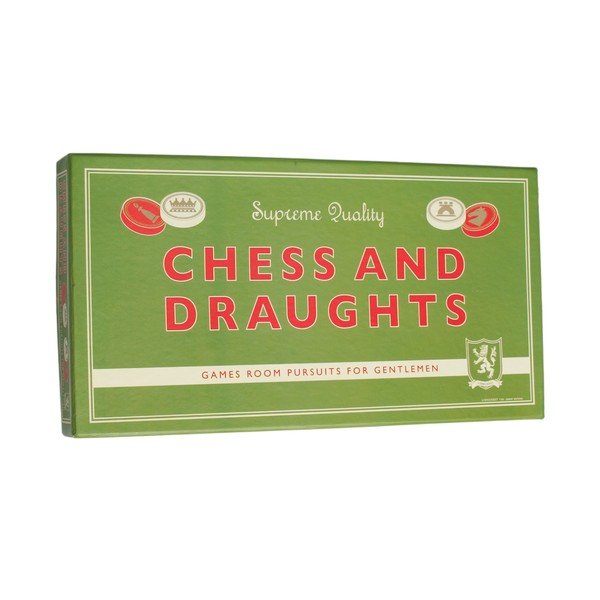 Spoločenská hra šachy a dáma Rex London Draughts-image-1