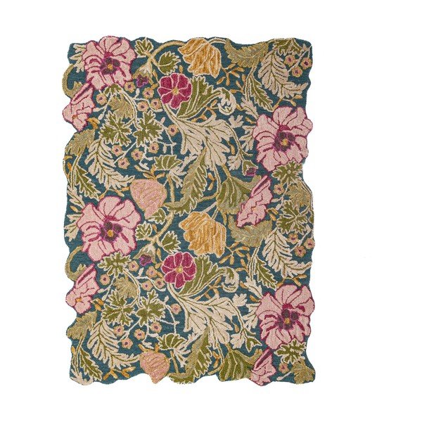 Ručne tkaný vlnený koberec 160x230 cm Daphne Shaped Floral – Flair Rugs
