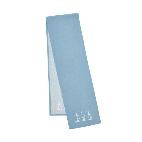 Bavlnený behúň na stôl 32x220 cm Salcombe Boats – Catherine Lansfield