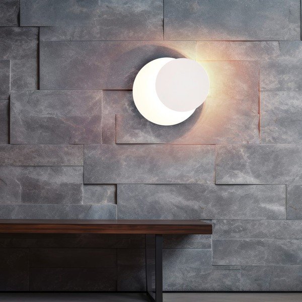 Biele LED nástenné svietidlo Mio – Trio-image-2