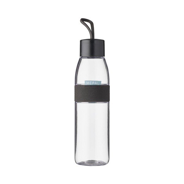 Čierna plastová fľaša 500 ml Ellipse – Mepal
