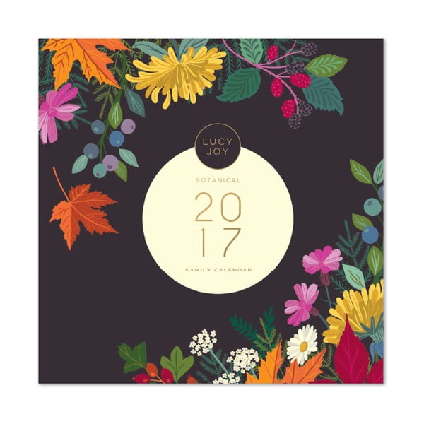 Rodinný kalendár Portico Designs Lucy Joy