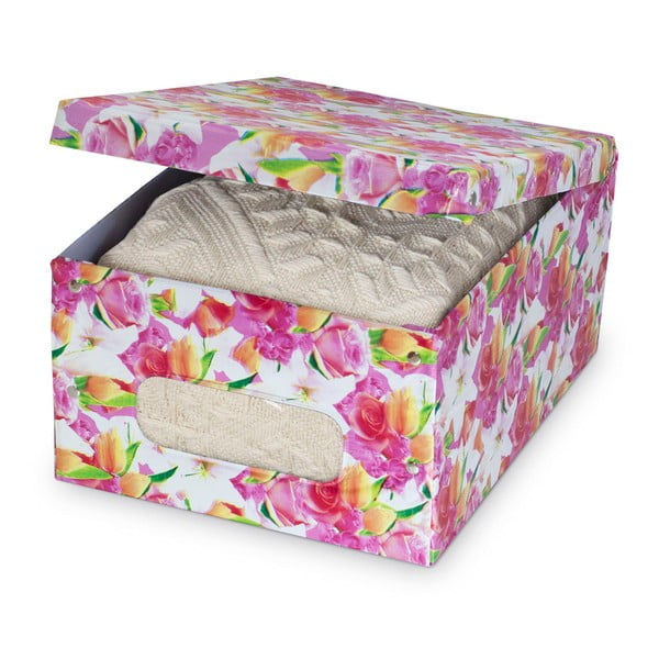 Úložná krabica  s potlačou Bonita Rose