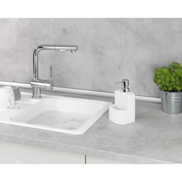 Biely dávkovač na tekuté mydlo Wenko Festival-image-2