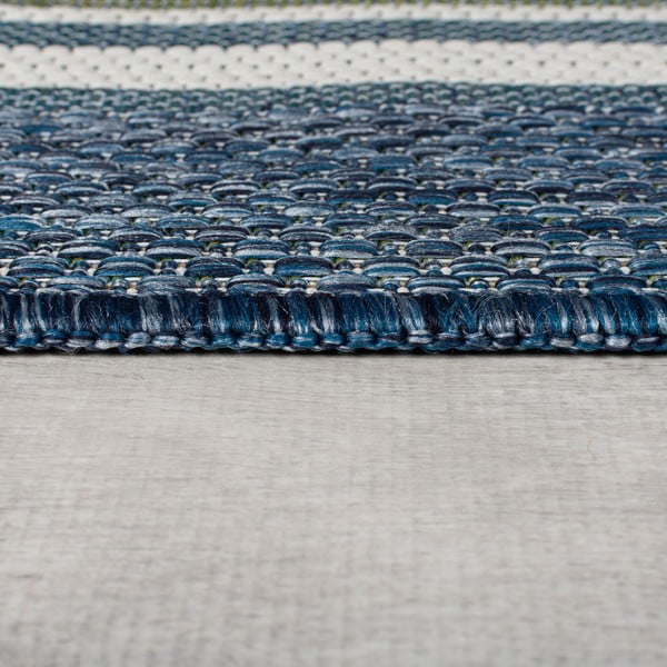 Vnútorný a vonkajší koberec zeleno-modrý 120x170 cm Roma Stripe – Flair Rugs-image-4
