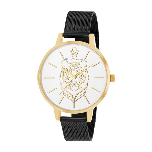 Dámske hodinky s remienkom v čiernej farbe Olivia Westwood Makresa