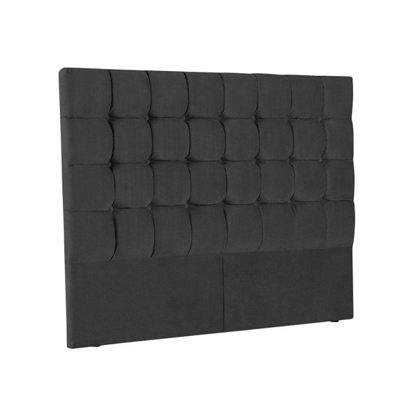 Tmavosivé čelo postele Kooko Home Hasso, 120 × 200 cm-image-1