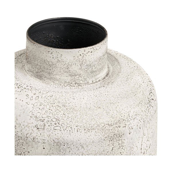 Krémová kovová vysoká váza (výška  60,5 cm) Hou – House Nordic-image-3