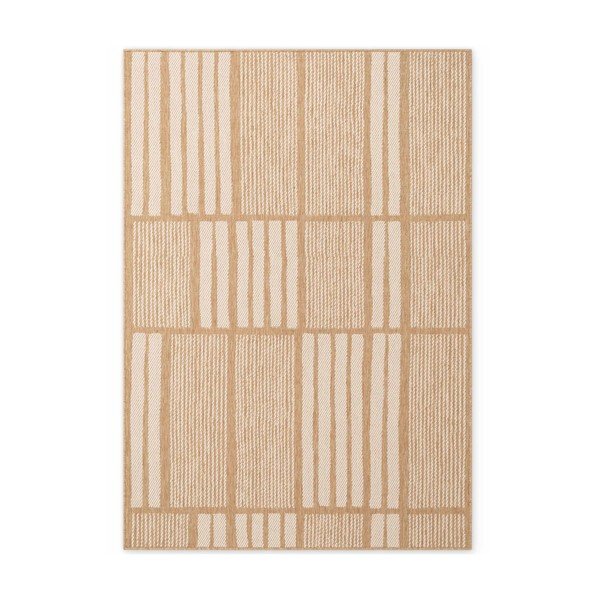 Krémovobiely/v prírodnej farbe vnútorný a vonkajší koberec 200x300 cm Haringey Allington – Ted Baker