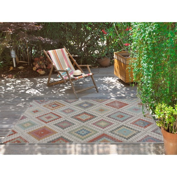 Béžový vonkajší koberec 190x133 cm Soley - Universal-image-1