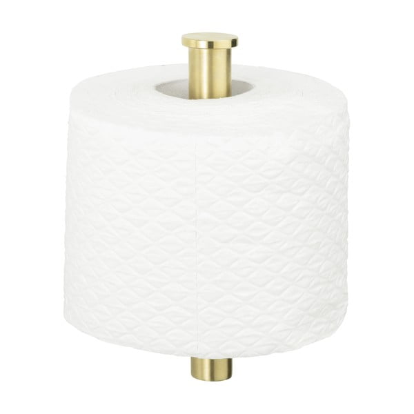 Samodržiaci držiak na toaletný papier z nerezovej ocele Orea Gold – Wenko-image-2