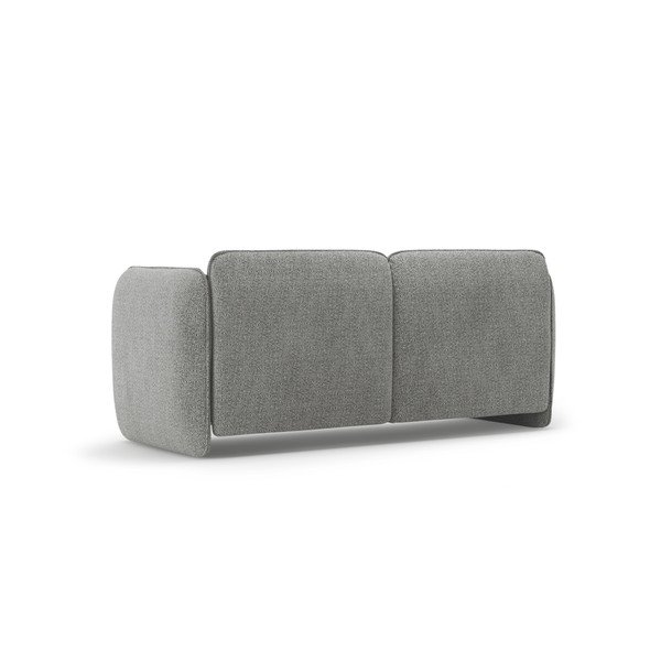 Svetlosivá ženilková pohovka 168 cm Georgia – Micadoni -image-3