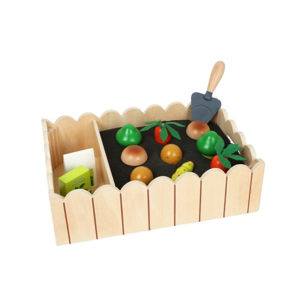 Detský drevený set malého zahradníka Legler Vegetable