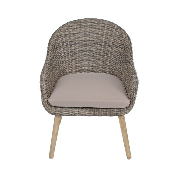 Hnedé drevené záhradné kreslo Pueblo – Garden Pleasure-image-2