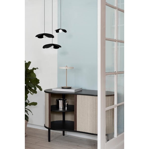 Čierne tienidlo z dubového dreva ø 28 cm Forget Me Not – UMAGE-image-2