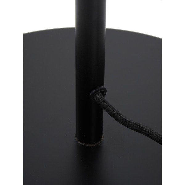 Čierna stojacia lampa Westwing Collection Casey, výška 170 cm-image-1
