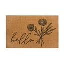 Rohožka z kokosového vlákna 75x45 cm Hello &amp; Flowers - Hanse Home