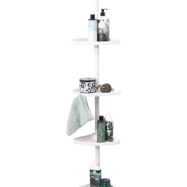 Rohová polica do kúpeľne Compactor Coin De Douche-image-2