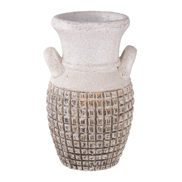 Terakotová váza Clayre & Eef, 17 × 25 cm