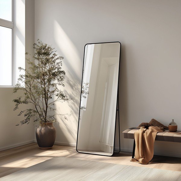 Nástenné zrkadlo 50x140 cm Unoa – Styler-image-1