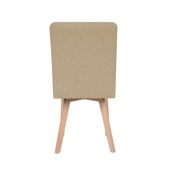 Béžová jedálenská stolička Mazzini Sofas Tulip-image-2