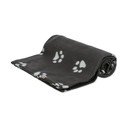 Čierna fleecová deka pre psa 150x100 cm Trixie Barney – Plaček Pet Products