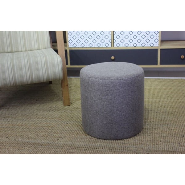 Sivý taburet Silindir – Balcab Home-image-4