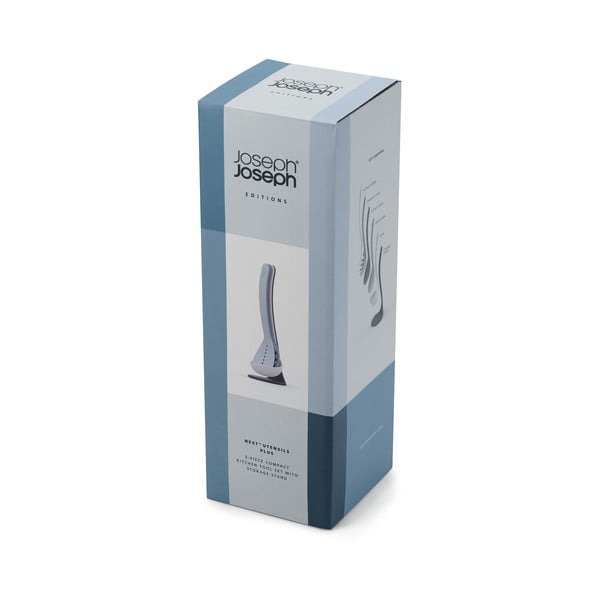 Súprava 5 modrých kuchynských nástrojov so stojanom Joseph Joseph Nest Utensils Plus-image-3