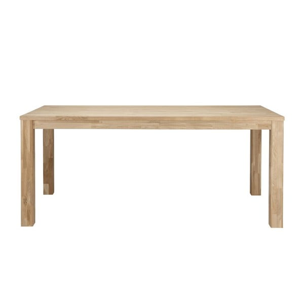 Drevený jedálenský stôl Largo Untreated, 90x230 cm