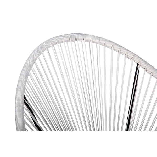 Biele kovové/plastové záhradné kreslo Avocado Comfort – Bonami Selection-image-4