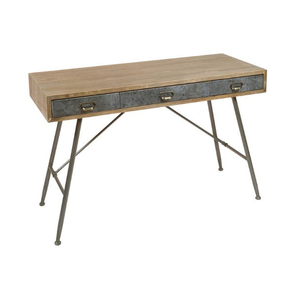 Pracovný stôl z jedľového dreva Santiago Pons Mia