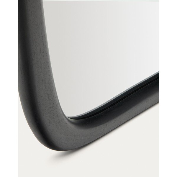 Nástenné zrkadlo s dreveným rámom 61x158 cm Alura – Kave Home-image-4