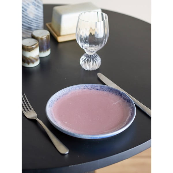 Svetloružový tanier z kameniny ø 20 cm Paula – Bloomingville-image-2