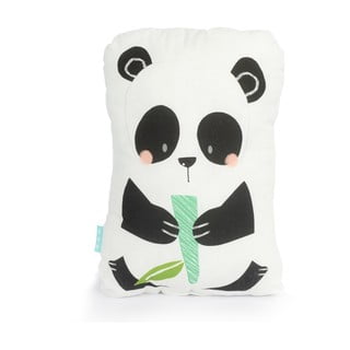 Bavlnený vankúšik Moshi Moshi Panda Gardens, 40 × 30 cm