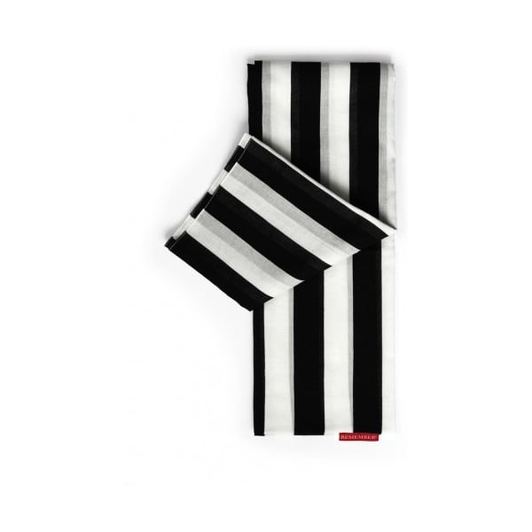 Šatka Remember XL Black & White , 180x105 cm