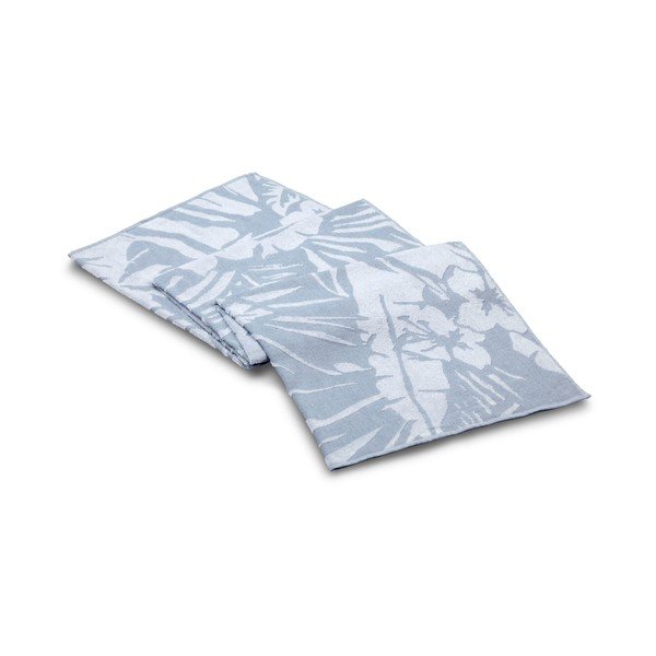 Modrá plážová osuška 180x100 cm Botanic - Foutastic-image-1