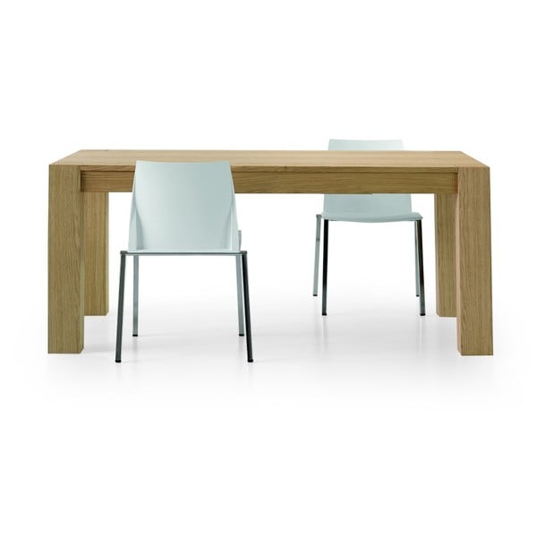 Rozkladací jedálenský stôl z dubového dreva Castagnetti Extensio, 160 cm