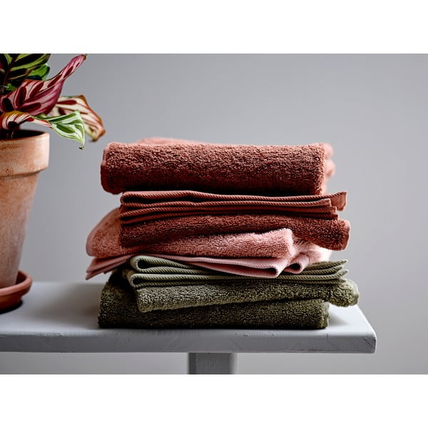 Olivovozelený uterák z froté bavlny Södahl, 100 x 50 cm-image-4