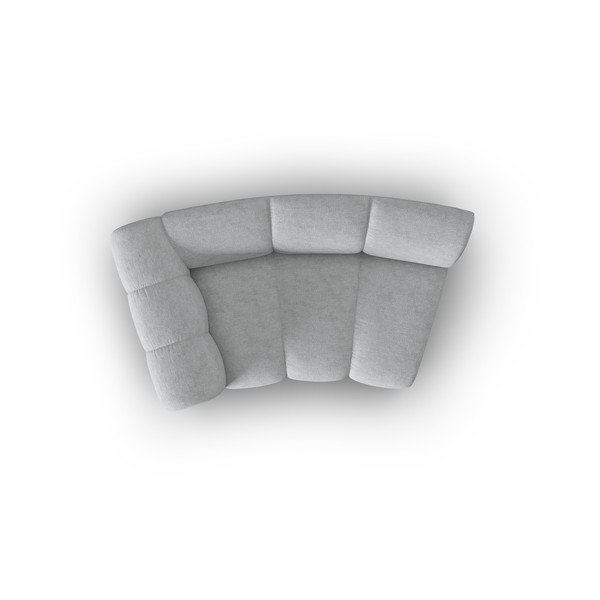 Svetlosivý modul pohovky (ľavý roh) Lupine – Micadoni Home-image-4